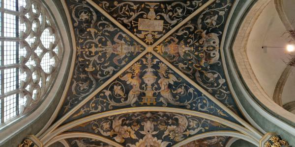 Gewelf grote kerk breda Prinsenkapel